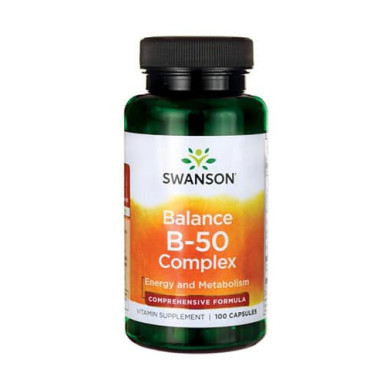 SWANSON Balance B-50 Complex / 100 Caps.