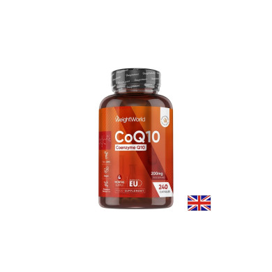 Коензим Q10 – Енергия и подкрепа на сърдечно-съдовата система, 100 mg, 240 капсули