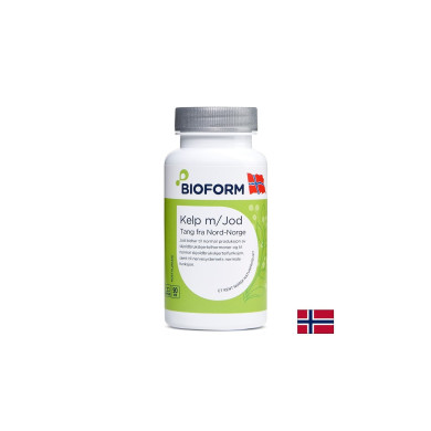 Щитовидна жлеза - Келп (кафяви водорасли), 600 mg х 90 капсули