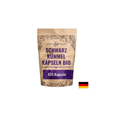 Сърдечно-съдова система - Черен кимион, 500 mg х 425 капсули