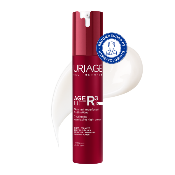 Uriage Age Lift R³ Нощен обновяващ крем 3 ретиноида 40 мл