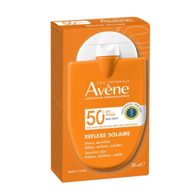 AVENE SUN СЛЪНЦЕЗАЩИТА REFLEXE SOLAIRE SPF 50+  30 мл защита за бебета, деца и възрастни 30 мл