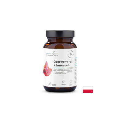 Червен ориз 70 mg + Артишок 250 mg Нормални нива на холестерола и триглицеридите 60 капсули