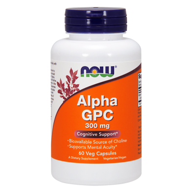 Now - Alpha Gpc 300 Мг - 60 Капсули