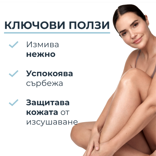 Eucerin AtopiControl Успокояващо измиващо олио 2x400мл