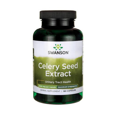 SWANSON Celery Seed - Maximum Strength 500mg. / 180 Caps