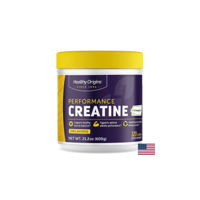 Креатин монохидрат Creapure® Мускулна сила, издръжливост и възстановяване 5000 mg, 600 g прах