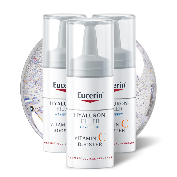 Eucerin Hyaluron-Filler Витамин С Бустер 3х8 мл