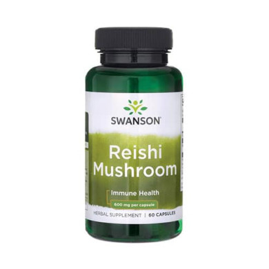 SWANSON Reishi Mushroom 600mg. / 60 Caps
