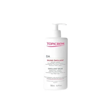 Topicrem DA Emollient Balm Хидратираща емулсия за лице и тяло за суха кожа 500 мл