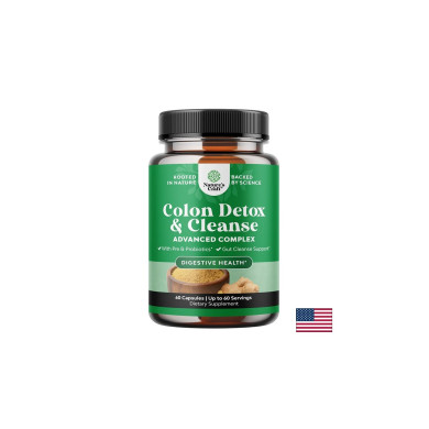 Colon Detox – При запек и чревен дискомфорт, 60 капсули