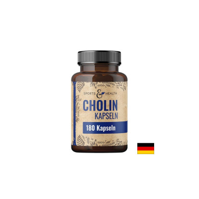 Холин – Памет и когнитивна функция, 250 mg, 180 капсули