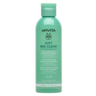 Apivita Just Bee Clear Почистващ лосион за лице 200 ml