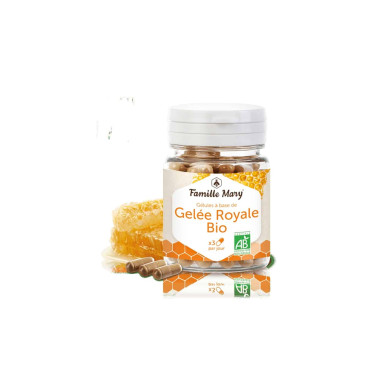 Gelée Royale Bio/ Био пчелно млечице, 50 капсули Famille Mary