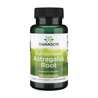 SWANSON Astragalus Root 470mg. / 100 Caps