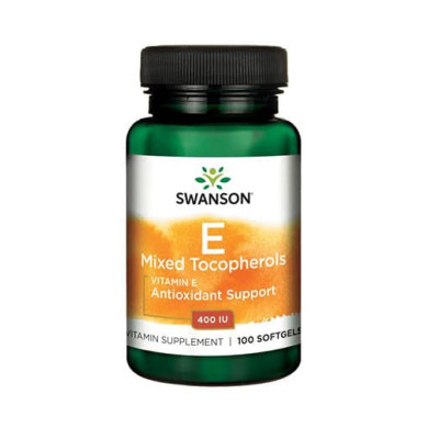 SWANSON Vitamin E Mixed Tocopherols 400 IU / 100 Soft.