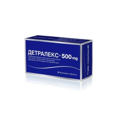 ДЕТРАЛЕКС ТАБЛ. 500МГ Х 60