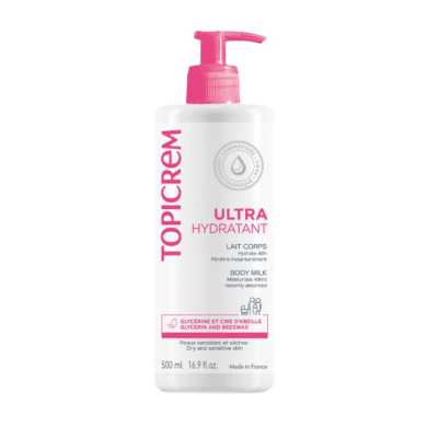 Topicrem Ultra–Moisturizing Body Milk Хидратираща емулсия за тяло 500 мл
