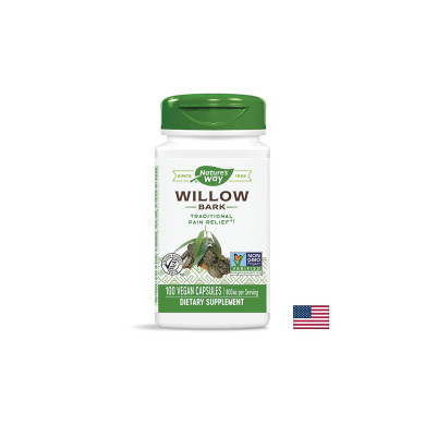 Willow Bark/ Бяла върба (кора) 400 mg x 100 капсули Nature’s Way
