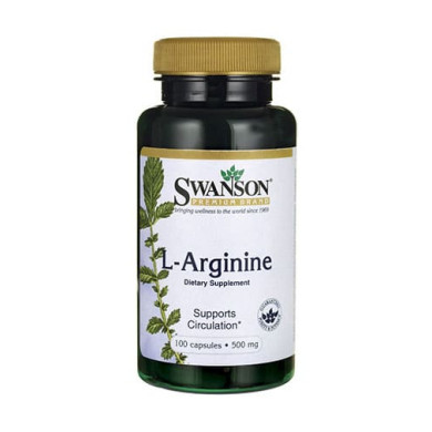 SWANSON L-Arginine 50mg. / 100 Caps