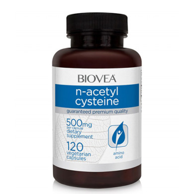 BIOVEA N-Acetyl Cysteine 500 mg / 120 Caps