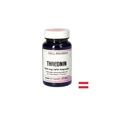 Грижа за костите и мускулите - L-Треонин (Threonin), 500 mg х 60 капсули