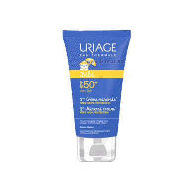 Uriage Bebe минерален слънцезащитен крем SPF50 50 мл