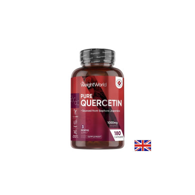 Кверцетин При алергии и отслабен имунитет, 500 mg 180 капсули