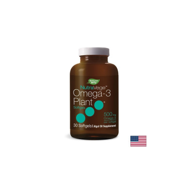 NutraVege Oмега-3 500 mg от водорасли Nature’s Way
