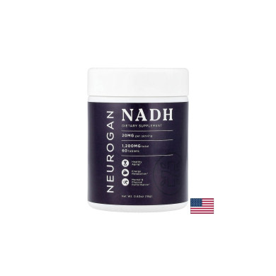 NADH (редуцирана форма на NAD+), 20 mg, 60 таблетки