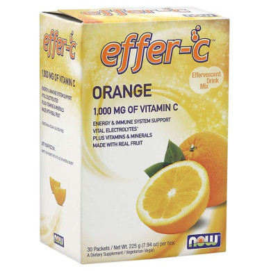 Now - Effer-C  /Витамин С 30 Packets