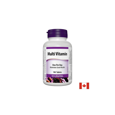 Multi Vitamin – Мултивитамини, 100 таблетки Webber Naturals