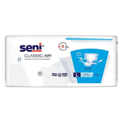 Seni Classic AIR L, 30бр Универсални пелени за възрастни