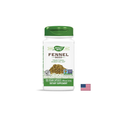 Fennel Seed/ Копър (семена) 480 mg х 100 капсули Nature’s Way