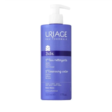 URIAGE BEBE CLEANSING WATER ПОЧИСТВАЩА ВОДА БЕЗ ОТМИВАНЕ 500ml