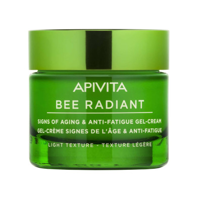 Apivita Bee radiant Гел-крем против стареене и признаци на умора с лека текстурa-50мл.