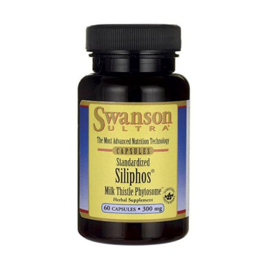 Milk Thistle Phytosome - Standardized Siliphos 300mg. / 60 Caps