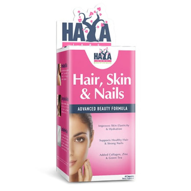 Haya Labs Hair, Skin and Nails  / Коса, Кожа, Нокти / 60 Caps.