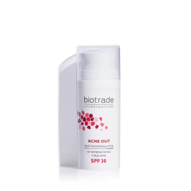 BIOTRADE Acne Out възстановяващ крем SPF30