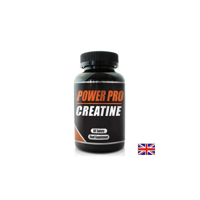 Power Pro Creatine (Креатин монохидрат) Сила, експлозивност и мускулна издръжливост 1000 mg, 90 таблетки
