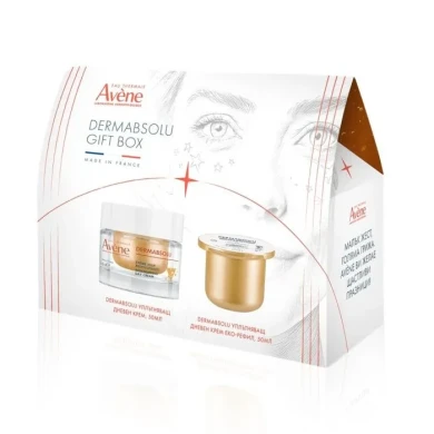 Avene BOX DermAbsolu Уплътняващ дневен крем 50 мл + Уплътняващ дневен крем 50 мл пълнител