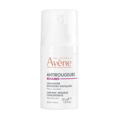 Avene Antirougeurs Rosamed Концентрат за лице за хронично зачервяване за чувствителна кожа x30 мл