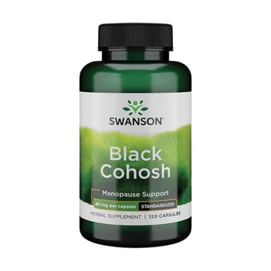 SWANSON Black Cohosh (Standardized) 20mg. / 120 Caps