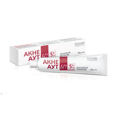 BIOTRADE Acne Out  BP gel 5% 20g / АКНЕ АУТ БП гел 5%