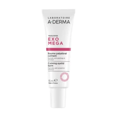 A-Derma Exomega Успокояващ околоочен балсам 15 ml