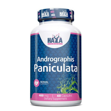 Haya Labs Andrographis Paniculata / Андрографис 400mg / 60 Caps.