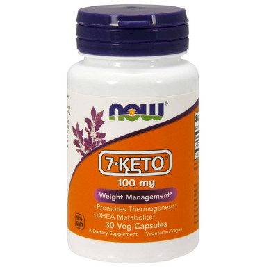 Now - 7 Keto 100 Мг - 30 Капсули
