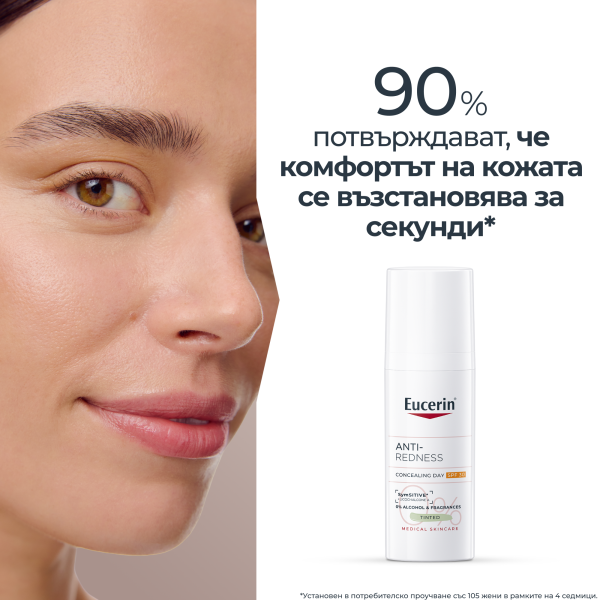 Eucerin AntiREDNESS коригиращ дневен крем против зачервяване SPF 30