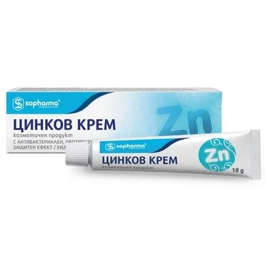 Цинков Крем x18 г Sopharma