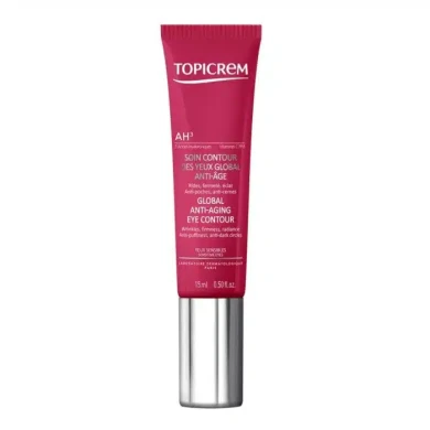 Topicrem AH3 Global Anti-Aging Eye Contour Интензивен анти-ейдж околоочен крем 15 мл